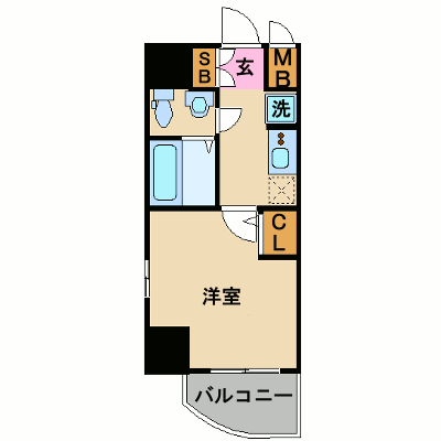 マンスリーリブマックス博多祇園ツインタワーファーストステージ