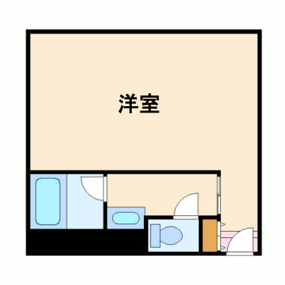 マンスリーリブマックス愛媛伊予三島_ホテルタイプ_1R