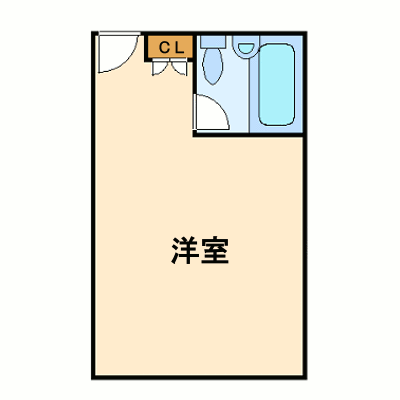 マンスリーリブマックス京都五条_ホテルタイプ_1R