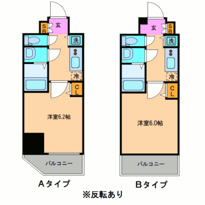 マンスリーリブマックス心斎橋クオーレ_1K〜