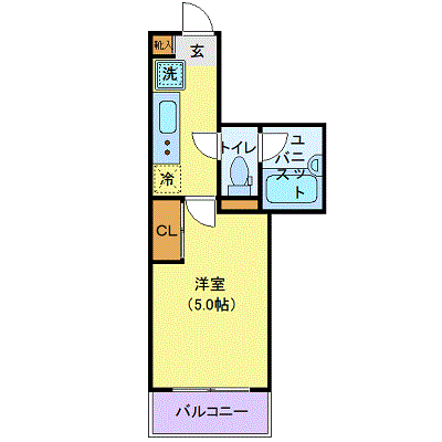 マンスリーリブマックス東小金井SOUTHプレイス_1K
