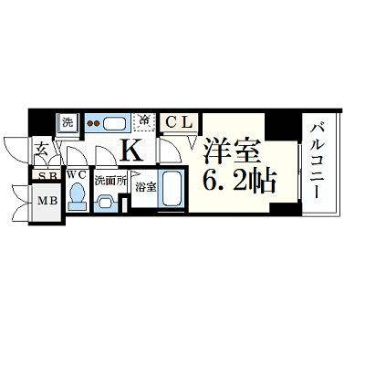 マンスリーリブマックス兵庫駅シフォン