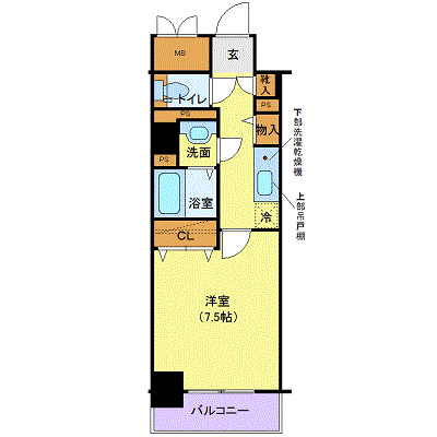 マンスリーリブマックス日本橋茅場町ステーションフロント_1K