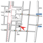 ｅすまいサンハウス草加(無料Wi-Fi・禁煙)★草加駅徒歩約2分の立地で通勤・通学に便利です♪★ 地図