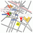 ｅすまい第三ビル春日部(無料Wi-Fi・禁煙)★春日部駅徒歩約4分！7階のお部屋で見晴らし良好です★ 地図