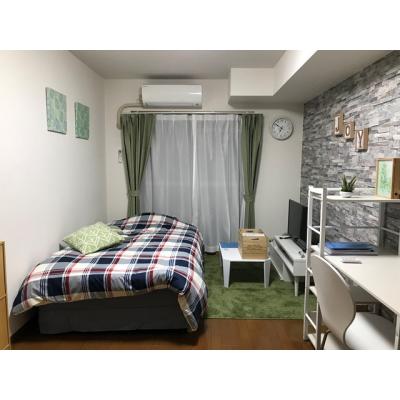 エールマンスリー幟町　壱番館（5-3）　【★無料WI-FI標準装備（無制限）★、28㎡、セミダブルＢ、３２型TV、ゴミ簡易分別毎日回収、宅配ＢＯＸ】の物件写真2