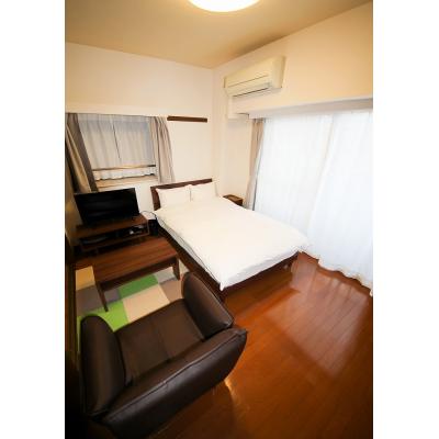 ●2026年4月22日から入居可●ユニオンマンスリー黄金町リバレイン２　504　1DK・セミダブル・くつろぎstyle☆【1DK/30.8㎡】黄金町駅から徒歩3分、大岡川沿いでベランダからの見晴らしもの物件写真1