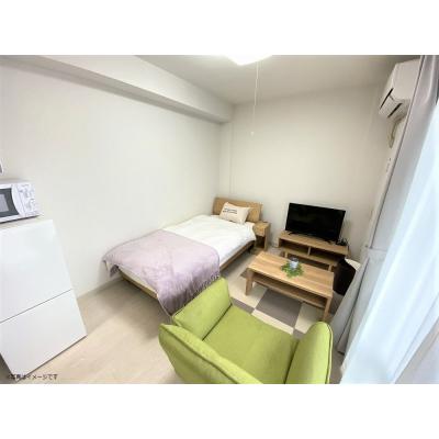 ユニオンマンスリー大口１　617　1K・シングル・くつろぎstyle☆■オートロック完備♪ソファ＆ローテーブル付きの快適なお部屋♪の物件写真1