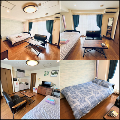 [六本木ヒルズ至近]マンスリー8B：1R、26平米(2階)の物件写真2