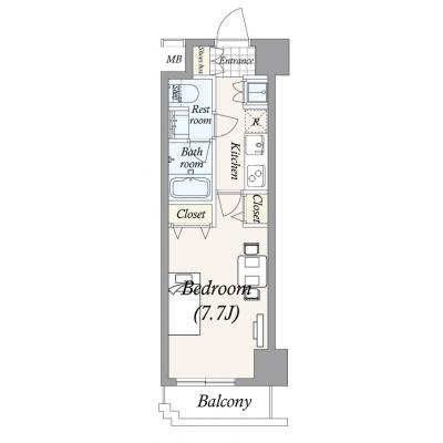 【TM渋谷本町SD2】都営大江戸線「西新宿5丁目」徒歩4分・ネットWi-Fi無制限無料テレワークにも♪の物件写真6