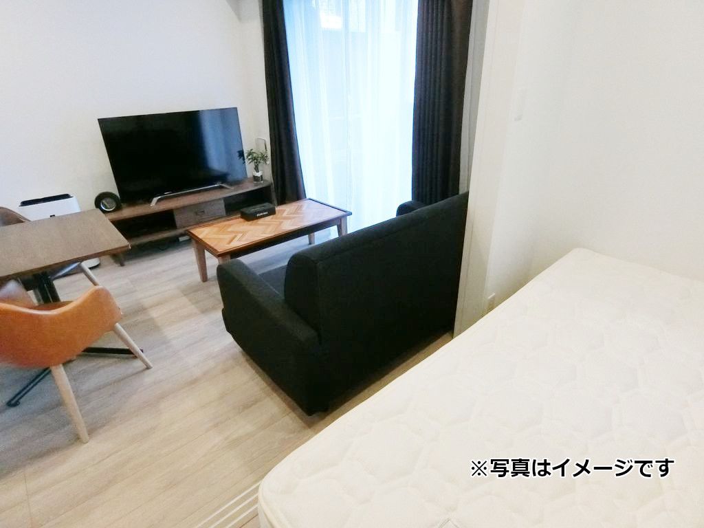 マンスリーリブマックス銀座・新富町駅前グランド■『1LDK・40平米・駅2分』【ローテーブル・ソファ】≪ラグジュアリーシリーズ≫の物件写真3