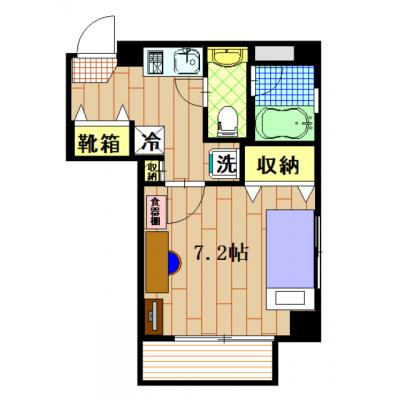 メゾンドシャルマン　【1号室】２駅５路線利用可★ネット無料★ＢＴ別★の外観画像