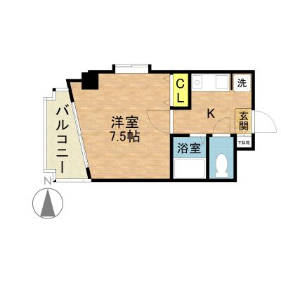 さくらす天神18　【wi-fi無料　オートロック付　】の物件写真6
