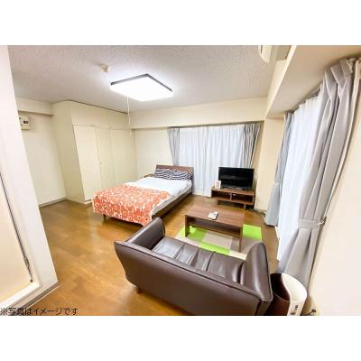 ユニオンマンスリー松戸２　701　1R・セミダブル・くつろぎstyle☆人気の角部屋＆弐面採光♪高層階で眺望良好♪快適なソファ付き♪の外観画像
