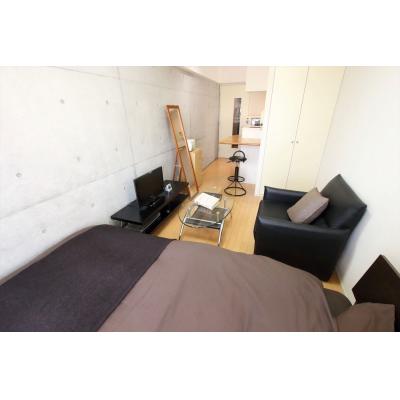 シティマンスリー大崎・百反坂YMハウス　3Ａタイプ　【光インターネット（WIFI）無料】【オートロック】【大崎駅徒歩6分】【ソファ】の物件写真2