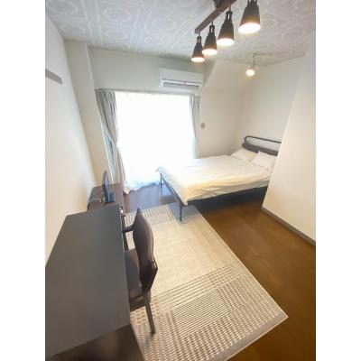 ユニオンマンスリー砂川七番１　215　1R・セミダブル☆人気のデスク＆チェア付き♪■多摩都市モノレール「砂川七番駅」徒歩6分の物件写真3