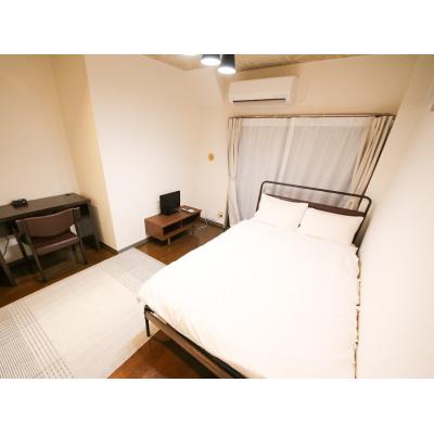 ユニオンマンスリー砂川七番１　320　1R・セミダブル☆砂川七番駅　徒歩6分。デスク、椅子付きでワークスペースも確保の物件写真1