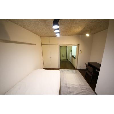 ユニオンマンスリー砂川七番１　320　1R・セミダブル☆砂川七番駅　徒歩6分。デスク、椅子付きでワークスペースも確保の物件写真3