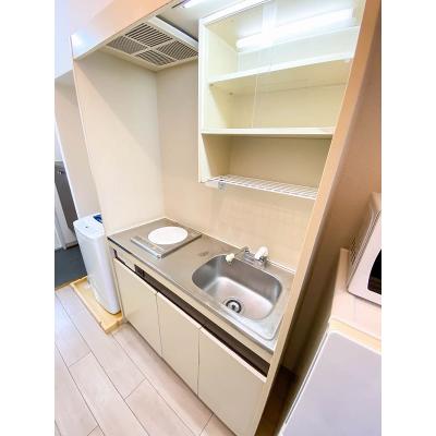 ユニオンマンスリー府中西府１　202　1R・セミダブル☆安心のモニター付きインターフォン完備♪人気のバストイレ別♪デスク＆チェア付きの物件写真2