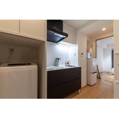 角部屋1K🔥#浴室乾燥機あり＃ネット無料＃駅徒歩4分★NOZY　NIHONBASHI201の物件写真2