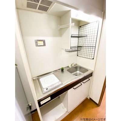 ユニオンマンスリー京王堀之内サンリット１　302　1K・セミダブル☆物件から徒歩約4分の場所に「ドン・キホーテ」有りの物件写真3