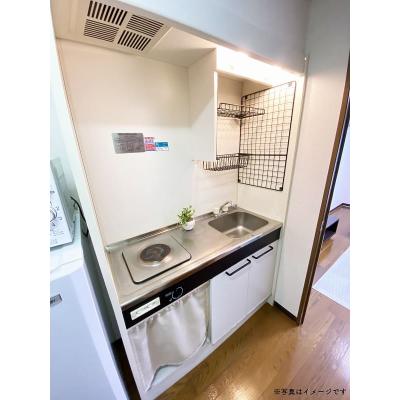 ユニオンマンスリー京王堀之内サンリット１　313　1K・セミダブル☆京王相模原線　京王堀之内駅　徒歩8分。物件からコンビニ至近の物件写真2