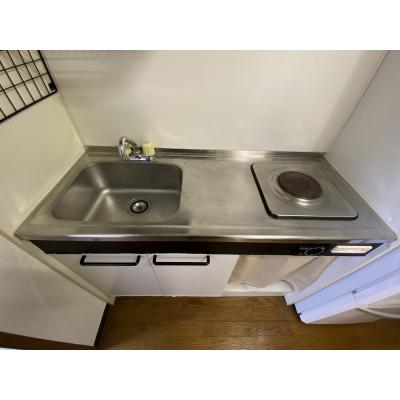 ●2026年2月6日から入居可●ユニオンマンスリー京王堀之内サンリット１　305　1K・セミダブル☆法人もまとめて入居可♪女性も安心の室内洗濯機♪人気のデスク＆チェア付きの物件写真3