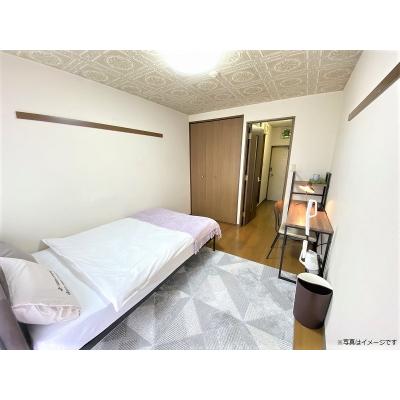 ●2026年5月9日から入居可●ユニオンマンスリー入間市１　302　1K・セミダブル☆最上階で眺めのいい快適なお部屋♪デスク＆チェア付き♪の物件写真2