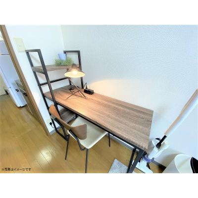 ●2026年5月9日から入居可●ユニオンマンスリー入間市１　302　1K・セミダブル☆最上階で眺めのいい快適なお部屋♪デスク＆チェア付き♪の物件写真4