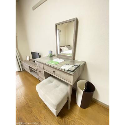 ●2026年1月31日から入居可●ユニオンマンスリー京王稲田堤セレーノ１　307　1R・セミダブル☆京王相模原線「京王稲田堤駅」から徒歩/女性に嬉しいドレッサー付きのお部屋の物件写真4