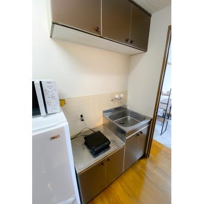 ユニオンマンスリー多摩境１　304　1K・セミダブル☆京王相模原線利用で明大前駅や新宿駅へダイレクトアクセス/デスクがあるお部屋の物件写真4