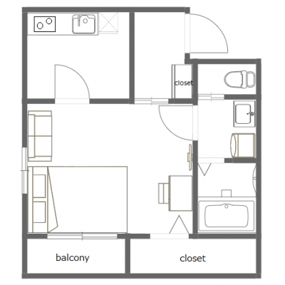 ＜令和築デザイナーズルーム＞＃南向き＃角部屋＃浴室乾燥機つき/Livion301の物件写真6