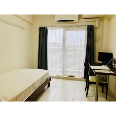 ★4月28日～入居可能★　G-style.BBwf大阪　野田阪神駅前1(禁煙)【嬉しいインターネット料金込み♪食器類や調理器具等の生活備品も日額料金に含んでいます♪】の外観画像