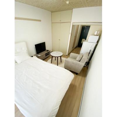 ユニオンマンスリー福生ビエント２　204　1R・セミダブル☆快適なソファ付き♪■福生から拝島まで5分/立川まで最短17分の物件写真2