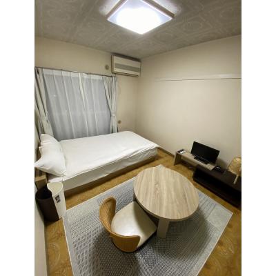 ユニオンマンスリー万願寺１　314　1R・セミダブル☆コンビニ至近/洗濯機や冷蔵庫など家電のあるお部屋■選べるWi-Fi格安レンタル中！の物件写真3