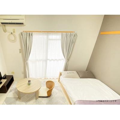 ユニオンマンスリー小田急相模原２　408　1K・セミダブル☆◆インターネット固定回線（有線）無料の部屋◆モニター付きインターフォン完備♪の物件写真2