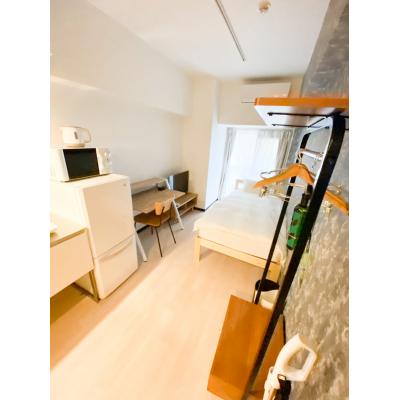 ユニオンマンスリー国府台１　101　1R・シングル☆京成本線沿線、コンビニまで1分/人気の角部屋＆バストイレ別＆デスクのあるお部屋の物件写真1