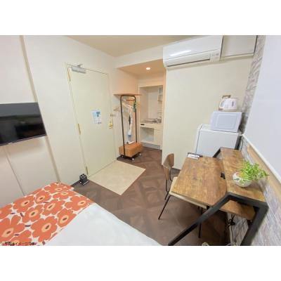 ユニオンマンスリー上野御徒町１　301　1R・シングル☆◆インターネット固定回線（有線・Wi-Fi）無料の部屋◆【禁煙ルーム】オートロックの物件写真2