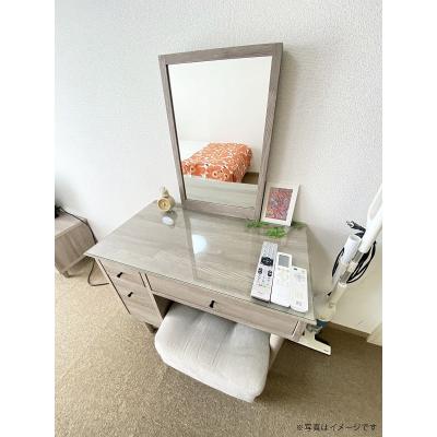 ユニオンマンスリー万願寺１　401　1R・セミダブル☆法人もまとめて入居可♪人気の角部屋＆最上階で眺望良好♪女性におすすめのドレッサー付き♪の物件写真4