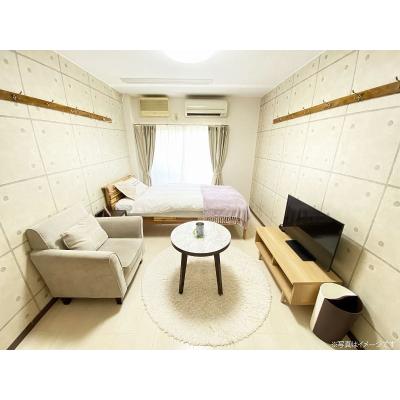 ユニオンマンスリー拝島２　206　1R・シングル☆JR八高線やJR青梅線「拝島駅」から徒歩、西武立川駅や高田馬場駅へ乗換なし/バストイレ別の物件写真1