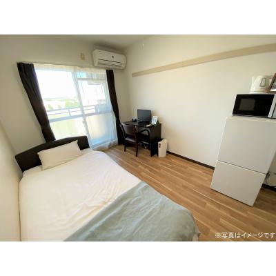 ●2026年5月4日から入居可●ユニオンマンスリー相模原２　1005　1R・シングル☆◆インターネット固定回線(有線)無料の部屋◆高層階で眺望良好♪安心のオートロック完備♪の物件写真1