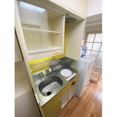 ユニオンマンスリー大倉山４　201　1K・シングル☆東急東横線沿線。横浜駅や都立大学駅、学芸大学駅まで乗換なし/人気の角部屋物件の物件写真4