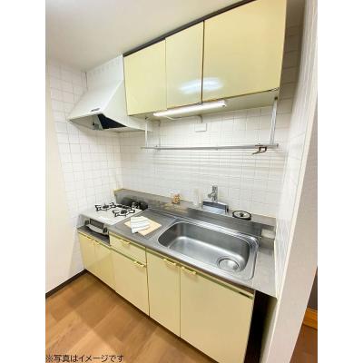 ●2026年5月4日から入居可●ユニオンマンスリー柏３　106　2LDK・ダブル・くつろぎstyle【４名まで】☆広々65㎡のお部屋。ダイニングテーブル・チェア付き物件/独立洗面台もあり■選べるWi-の物件写真2