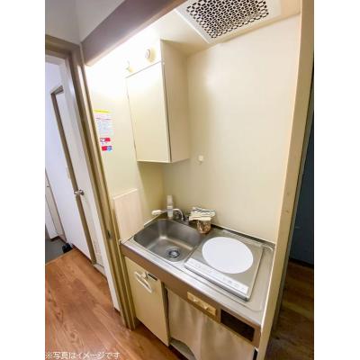 ユニオンマンスリー飯能１　106　1R・シングル☆デスクや洗濯機などの生活家電があるお部屋の物件写真3