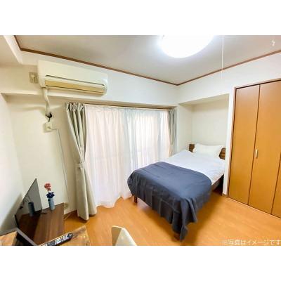 ユニオンマンスリー調布３　202　1R・シングル☆人気の２口ガスコンロ＆室内洗濯機のお部屋♪の物件写真1