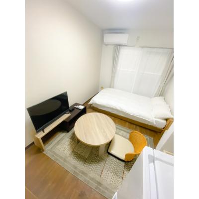 ユニオンマンスリー相武台前３　106　1R・セミダブル☆物件近くにコンビニや業務用スーパーがあり便利の物件写真1