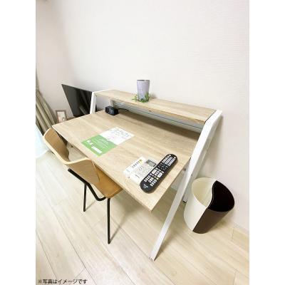 ●2026年5月5日から入居可●ユニオンマンスリー南行徳２　210　1K・シングル☆物件近くにスーパーやコンビニがあり便利。在宅ワークに最適なデスク・チェア付きの物件写真4