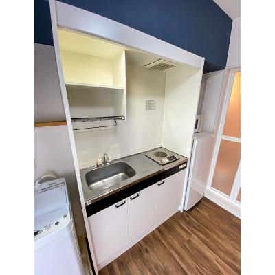 ユニオンマンスリー天王台１　103　1R・セミダブル☆JR常磐線とJR成田線から徒歩圏内/くつろげるソファ付き＆人気の角部屋物件の物件写真3