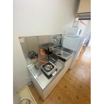 ユニオンマンスリー拝島２　404　1R・セミダブル☆人気のバストイレ別♪デスク＆チェア付き♪西武立川駅や高田馬場駅へ乗換なしの物件写真2