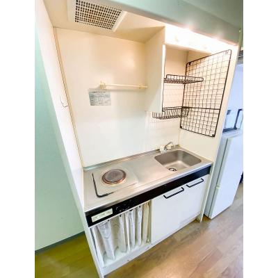 ユニオンマンスリー福生ビエント２　404　1R・セミダブル☆歩いて7分の場所にはディスカウントストアあり/人気の角部屋の物件写真3